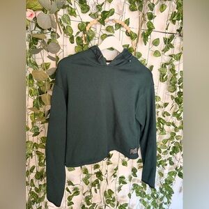 Victoria’s Secret PINK Dark Teal Crop Long Sleeve
